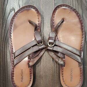 Brown Leather Sandals